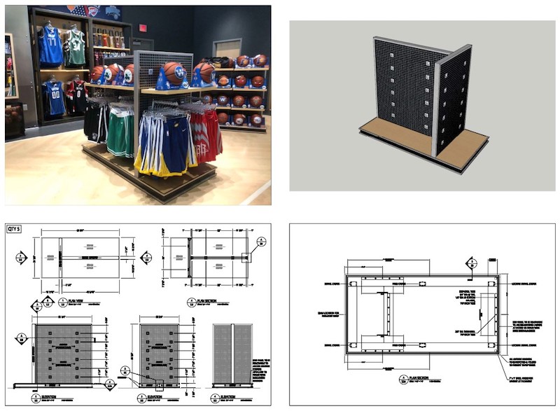 Project engineering and shop drawings